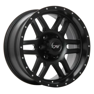 Dai Alloys – Storm – Black – 17″x8″ 10mm – All weather Wheels – DW6817003